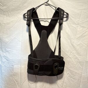 Aspen Horizon Adjustable Back Brace Orthopedic Support Stabilization Black Nylon